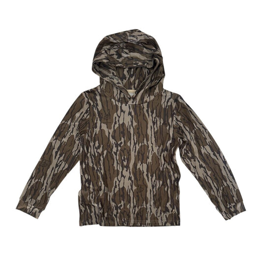 CoolShade™ mack performance hoodie || mossy oak® original bottomland® (child)