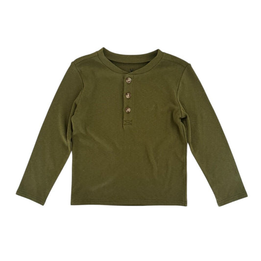cody henley long sleeve || moss