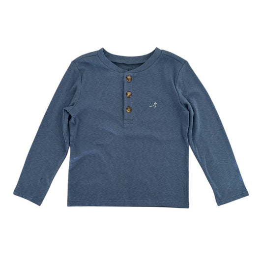 cody henley long sleeve || cobalt