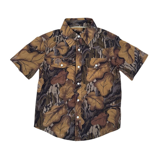 cooper performance field shirt || mossy oak® fall foliage® (boys)