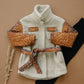 reagan sherpa quilted jacket || fawning over you (girls)
