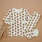 bamboo two piece set || reindeer