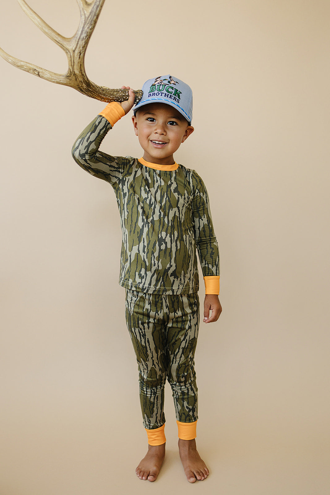 long sleeve two piece microfleece pajama/base layer || original bottomland