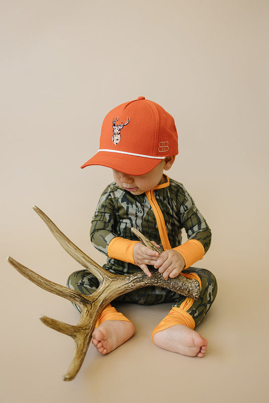 long sleeve zipper microfleece pajama/base layer || original bottomland