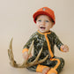 long sleeve zipper microfleece pajama/base layer || original bottomland