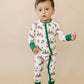 bamboo zipper pajama || merry mallards