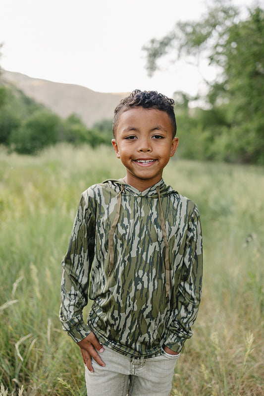 mack performance pullover UPF 50 || original bottomland (child)
