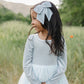 cindy dress || dusty blue